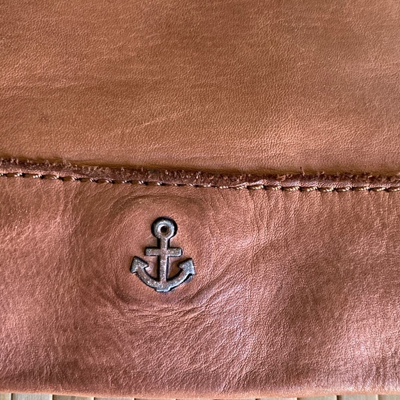 Harbour 2nd Brown "VERA" Leather Crossbody Bag in Cognac - Picture 5 of 10